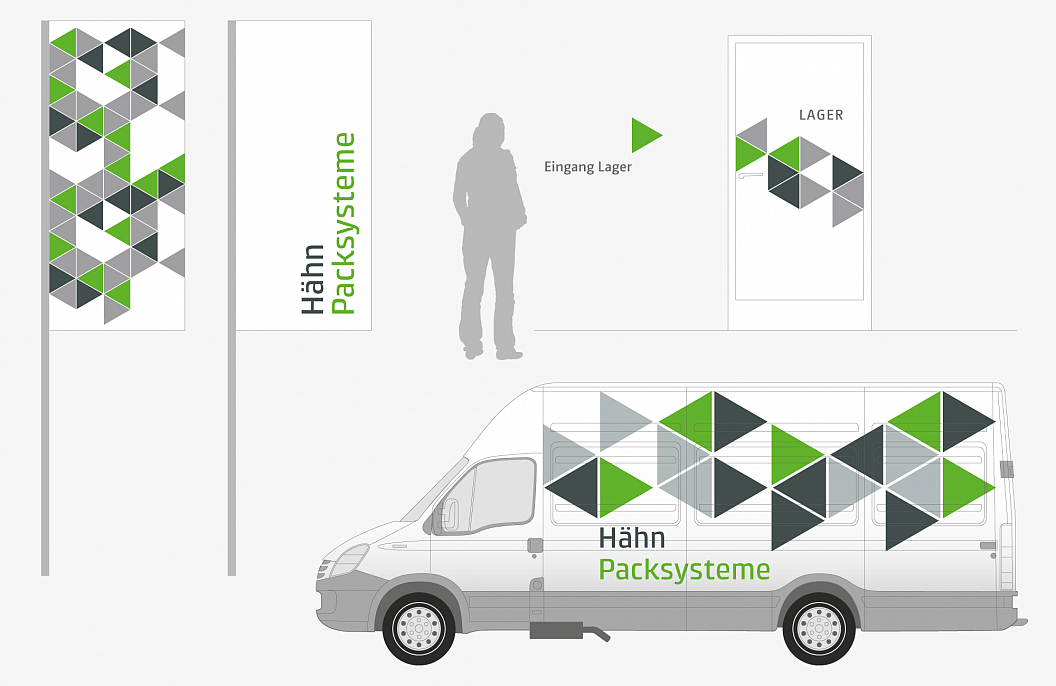 Hähn Packsysteme | Konzeption Erscheinungsbild | Sehsam | Leipzig | Designagentur | Markenagentur | Kreativagentur | Grafikdesign | Corporate Design | Corporate Identity | Markenstrategie | Markendesign | Markenanwendung | Gestaltung