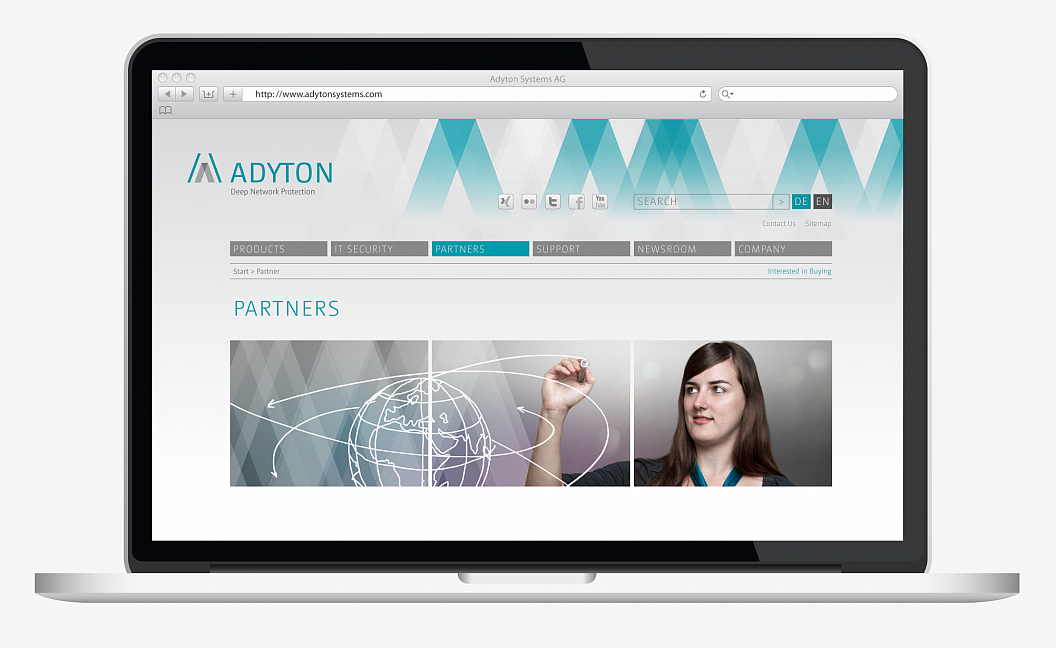 Adyton Systems | Website | Partners | Startup | Sehsam | Leipzig | Designagentur | Markenagentur | Kreativagentur | Grafikdesign | Corporate Design | Corporate Identity | Markenstrategie | Markendesign | Markenanwendung | Gestaltung
