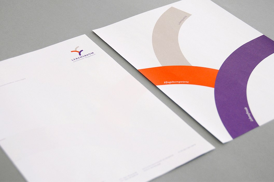 Lebensbaum | Ambulanter Pflegedienst | Briefpapier | Briefbogen | Sehsam | Leipzig | Designagentur | Markenagentur | Kreativagentur | Grafikdesign | Corporate Design | Corporate Identity | Markenstrategie | Markendesign | Markenanwendung | Gestaltung