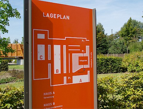 Stadtreinigung Leipzig | Orientierungssystem