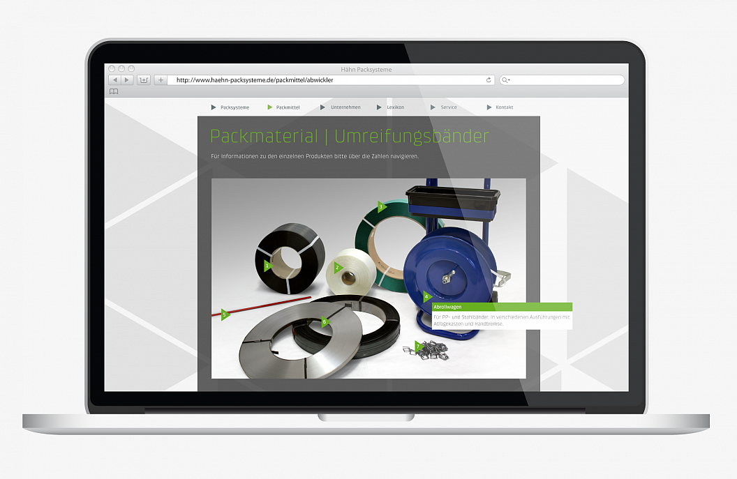 Hähn Packsysteme | Website | Sehsam | Leipzig | Designagentur | Markenagentur | Kreativagentur | Grafikdesign | Corporate Design | Corporate Identity | Markenstrategie | Markendesign | Markenanwendung | Gestaltung