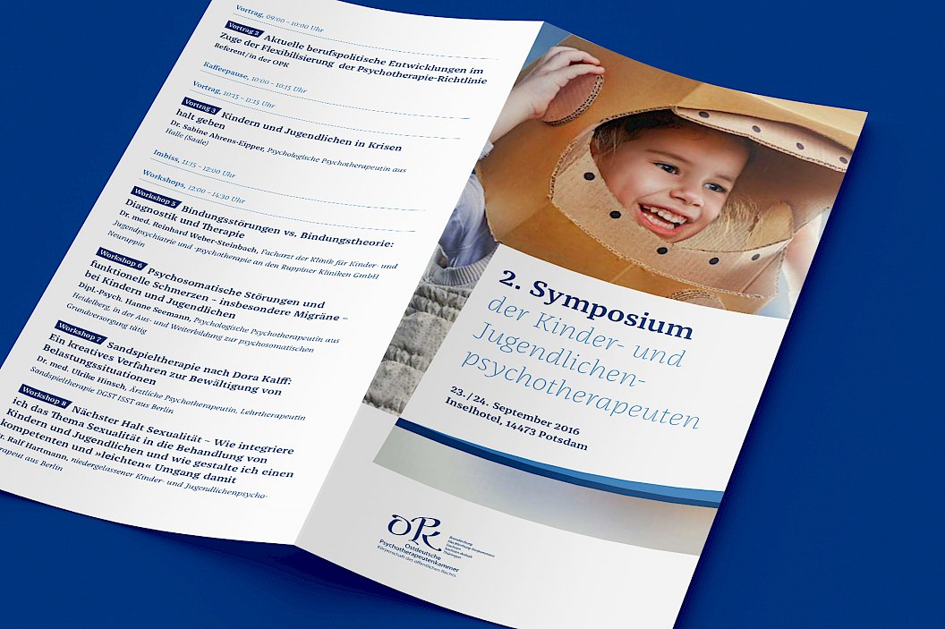 Ostdeutsche Psychotherapeutenkammer | Flyer | Sehsam | Leipzig | Designagentur | Markenagentur | Kreativagentur | Grafikdesign | Corporate Design | Corporate Identity | Markenstrategie | Markendesign | Markenanwendung | Gestaltung