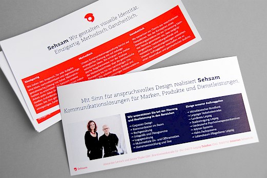 Sehsam | Corporate Design | Agenturprofil
