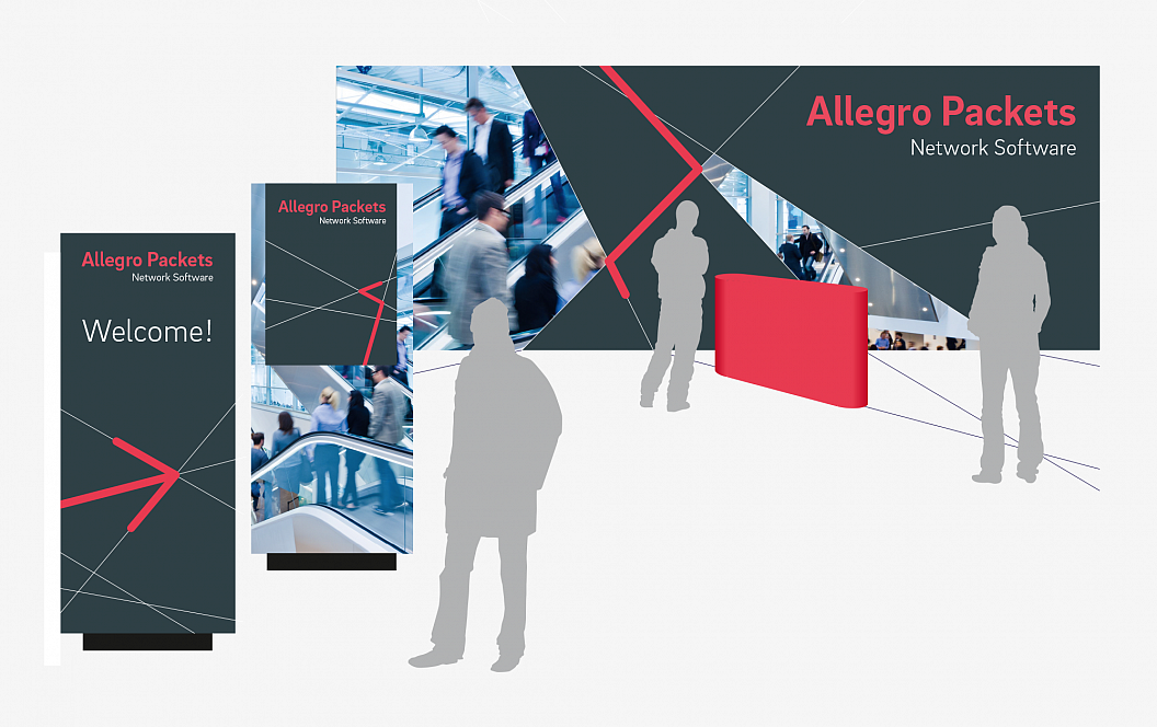 Allegro Packets | Logo | Marke im Raum | Messestand | Roll-Up | Startup | Sehsam | Leipzig | Designagentur | Markenagentur | Kreativagentur | Grafikdesign | Corporate Design | Corporate Identity | Markenstrategie | Markendesign | Markenanwendung | Gestaltung
