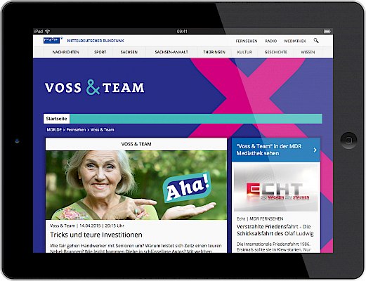 MDR | Mitteldeutscher Rundfunk | Voss & Team | Logo | On-Air-Design | Sehsam | Leipzig | Designagentur | Markenagentur | Kreativagentur | Grafikdesign | Corporate Design | Corporate Identity | Markenstrategie | Markendesign | Markenanwendung | Gestaltung