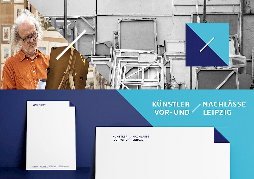 Künstlervor- und -nachlässe Leipzig e.V. | Herleitung Gestaltungskonzept und Briefbogen | Sehsam | Leipzig | Designagentur | Markenagentur | Kreativagentur | Grafikdesign | Corporate Design | Corporate Identity | Markenstrategie | Markendesign | Markenanwendung | Gestaltung